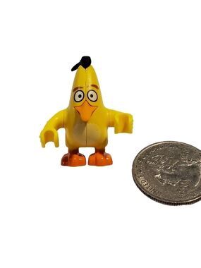 Angry Birds Lego Chuck bird yellow mini figure miniature replacement